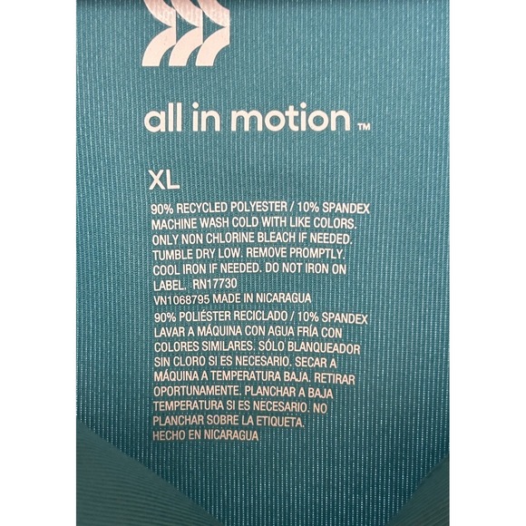 Short Sleeve Polo‎ Shirt - All in Motion Light Blue XL NEW with TAGS - Picture 3 of 4